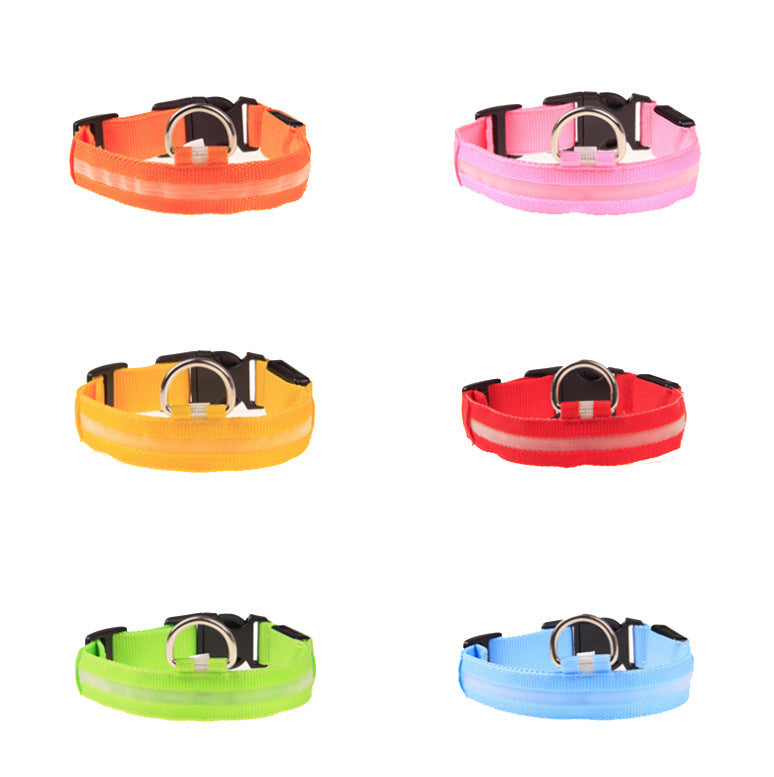 LED-Hundehalsband für kleine, mittelgroße & große Hunde. Sichtbar bei Nacht, sicher & stylisch für Gassi, Spaziergänge und Outdoor-Abenteuer. - 4every1shop.de