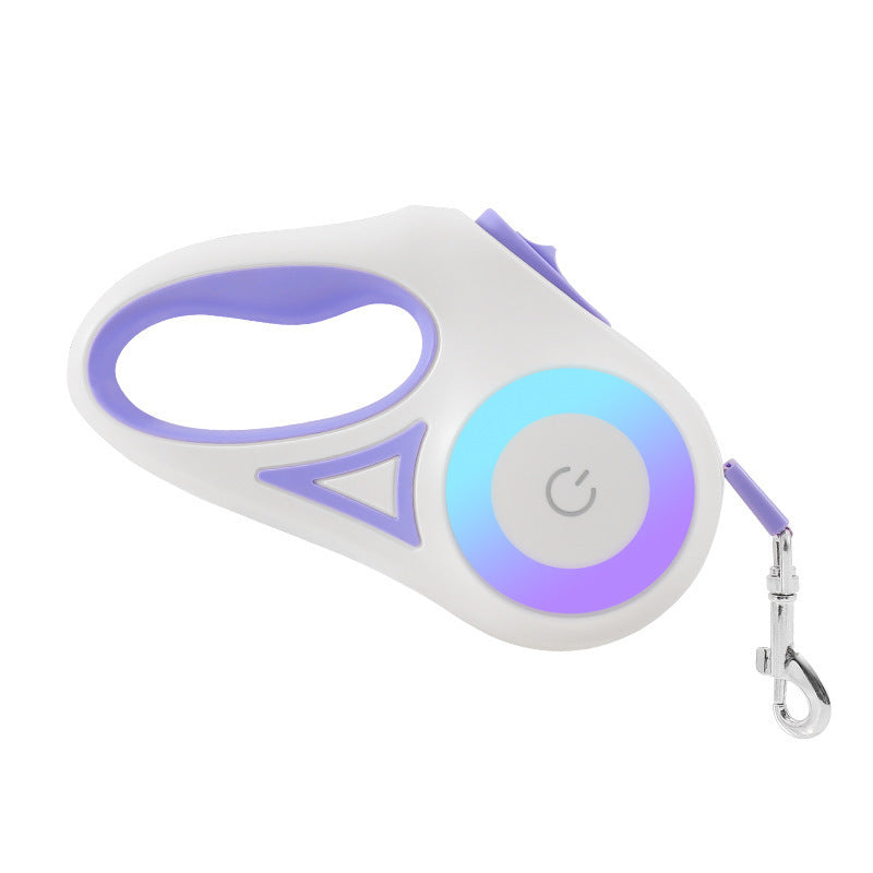 Flexileine mit LED-Taschenlampe – Sicherheit & Bewegungsfreiheit für Hunde - 4every1shop.de