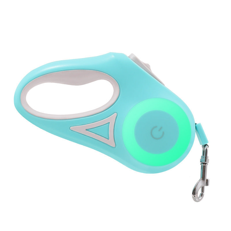 Flexileine mit LED-Taschenlampe – Sicherheit & Bewegungsfreiheit für Hunde - 4every1shop.de