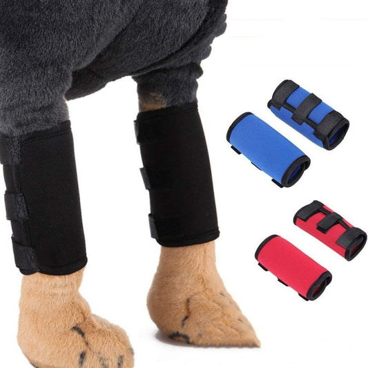 Neopren-Hundeknie-Schutzausrüstung – Gelenkschutz & Komfort für aktive & ältere Hunde / Gelenkstütze & Schutz bei Arthrose, Verletzungen & Instabilität - 4every1shop.de
