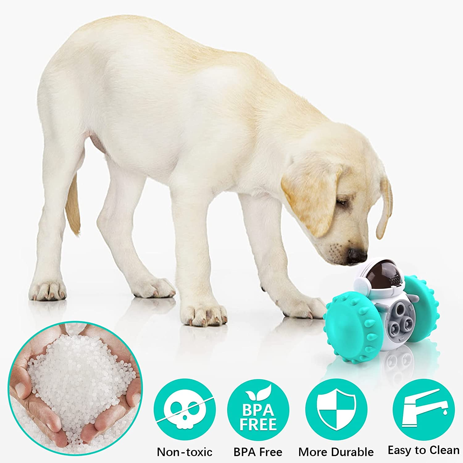 Spiel, Spaß & Gesundheit – der clevere Futterwagen für Hunde & Katzen – Intelligentes Futter- & Lernspielzeug | Anti-Schling Spielzeug - 4every1shop.de